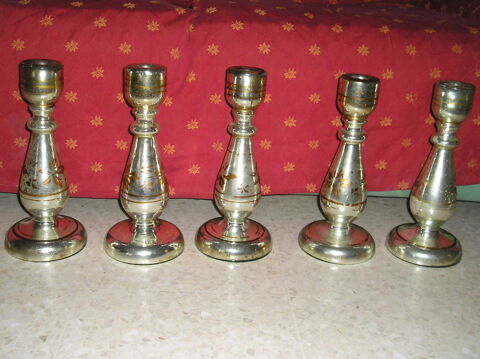 5 grands chandeliers verre au mercure 90 Montpellier (34)