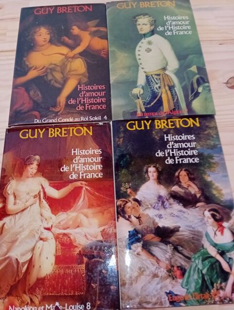Lot de 4 livres  Histoire d'Amour de l'Histoire de France  5 Saint-Dizier (52)
