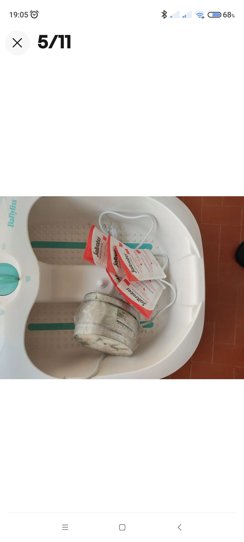 Appareil BaByliss THALASSO PIEDS. Electroménager