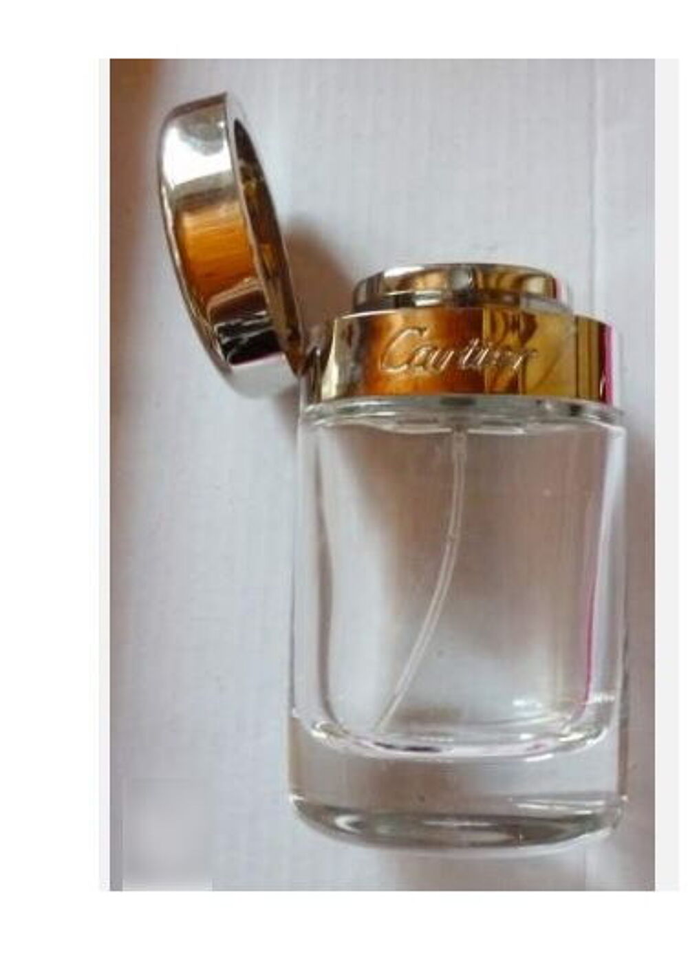 Flacon vide : Baiser vol&eacute; - Cartier
