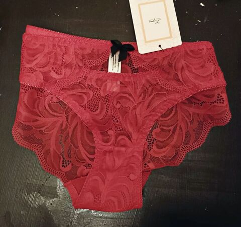 Culotte dentelle rouge 25 Massy (91)