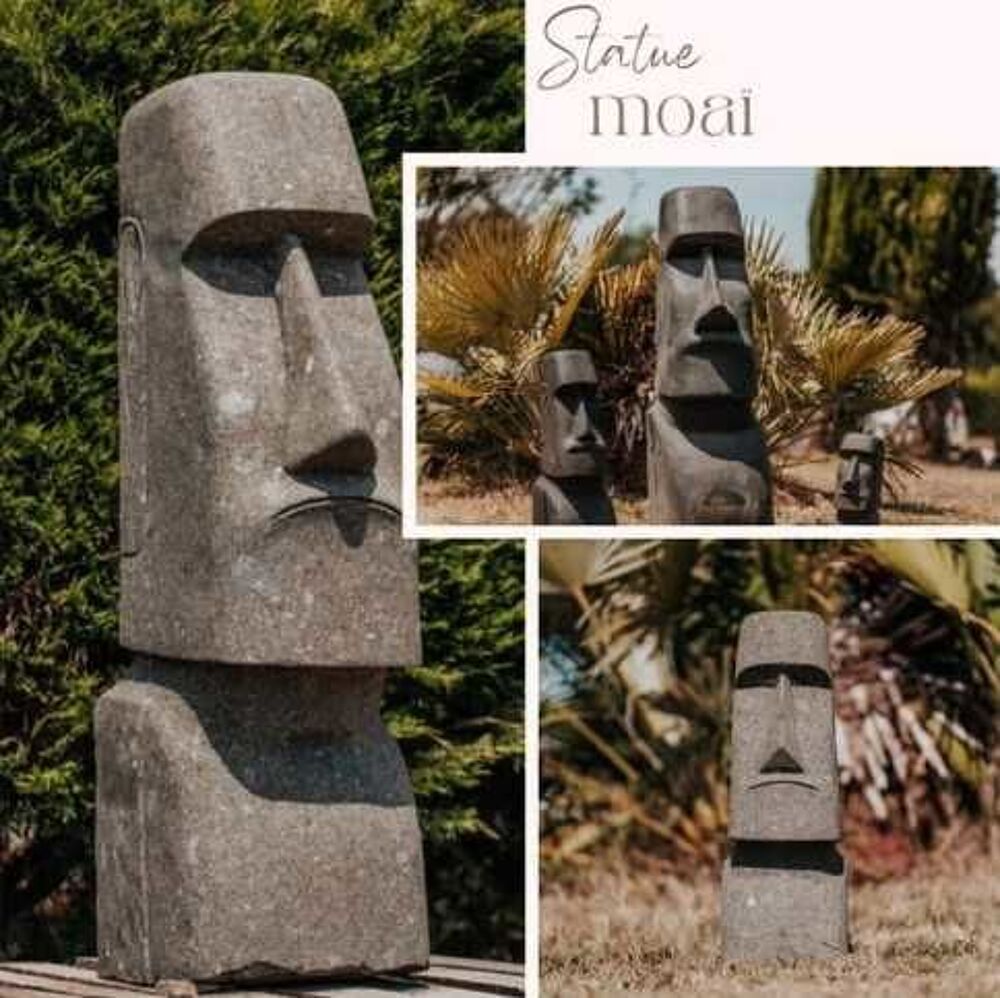 v&eacute;ritable Moa&iuml;, plusieurs tailles, styles Décoration