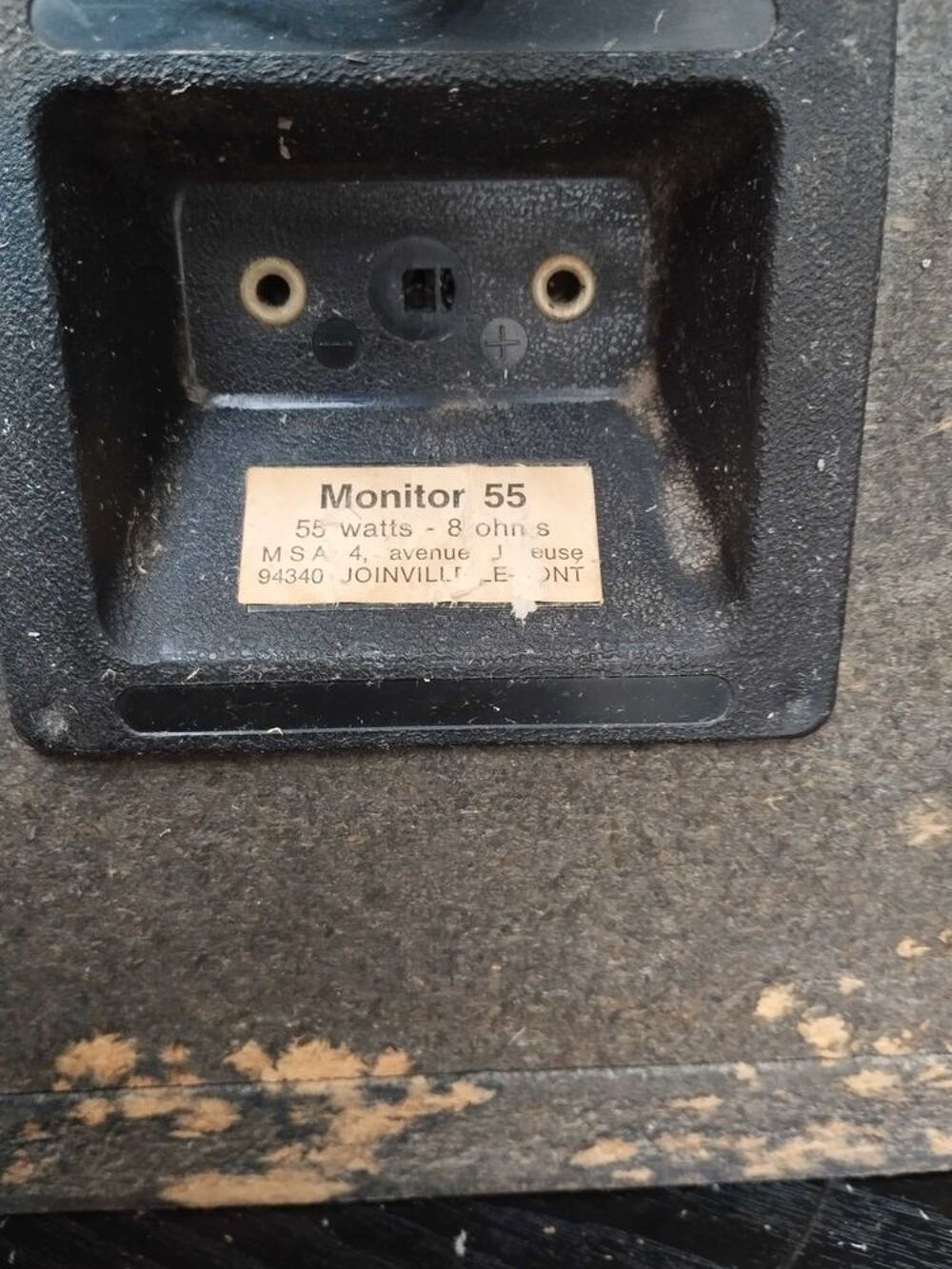 enceinte MERCURIALE TYPE MONITOR 55 Audio et hifi