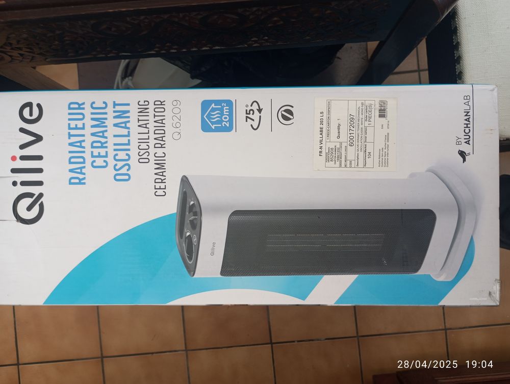 Chauffage d'appoint Electroménager