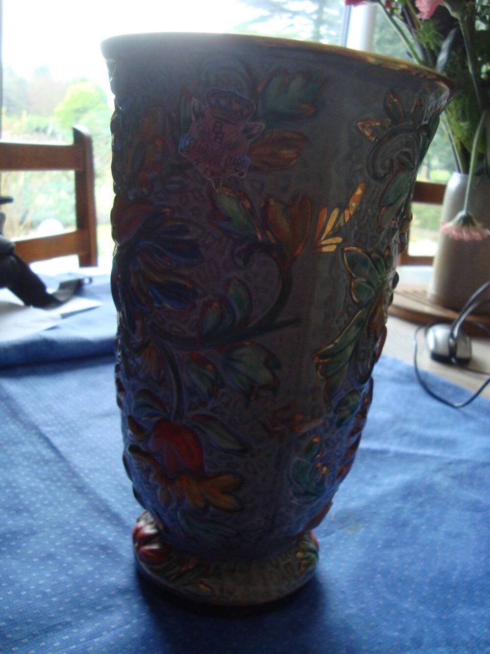Vase ancien BELGE 567 Décoration