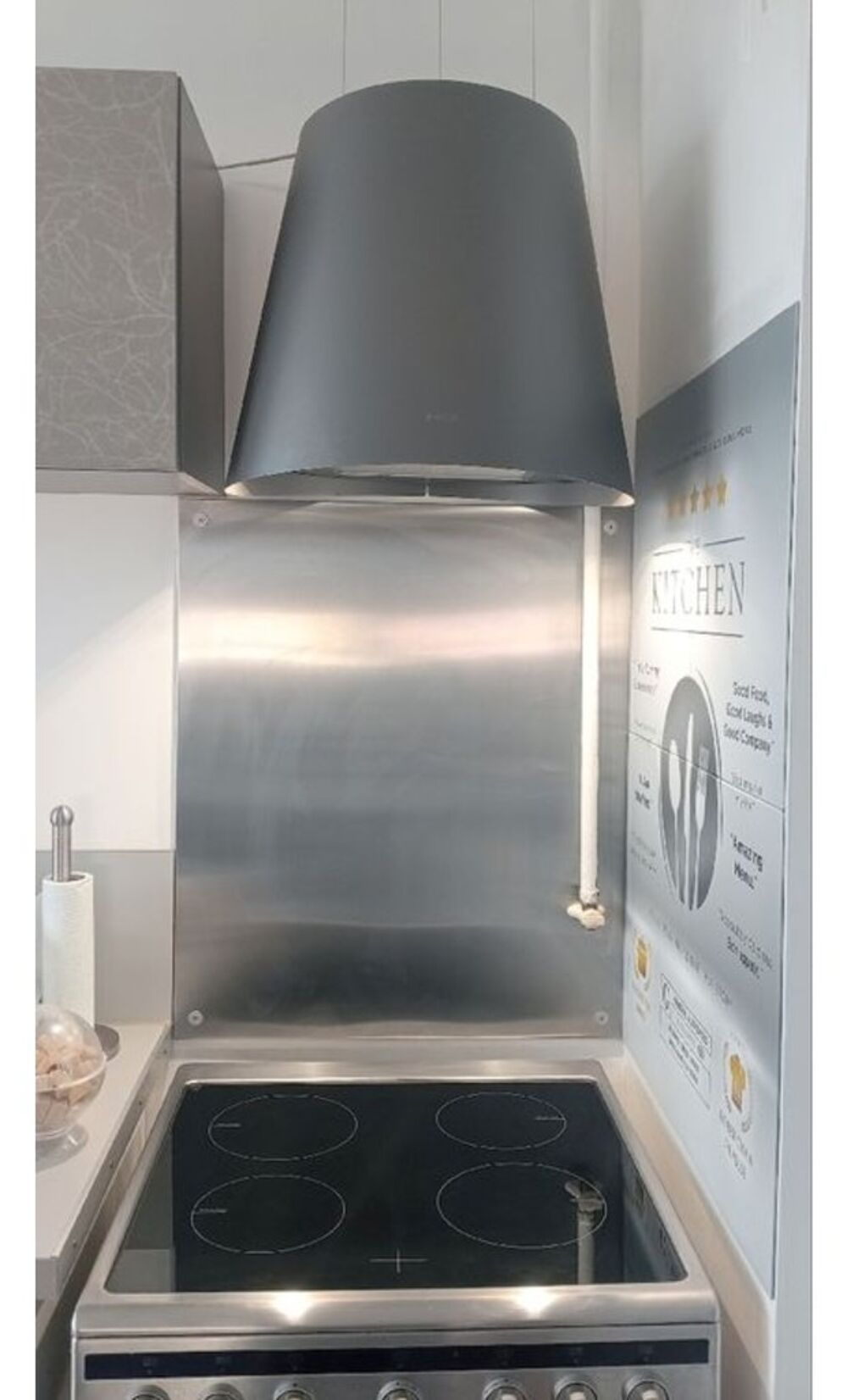 Hotte d&eacute;cor Elica - hotte design presque neuve Electroménager
