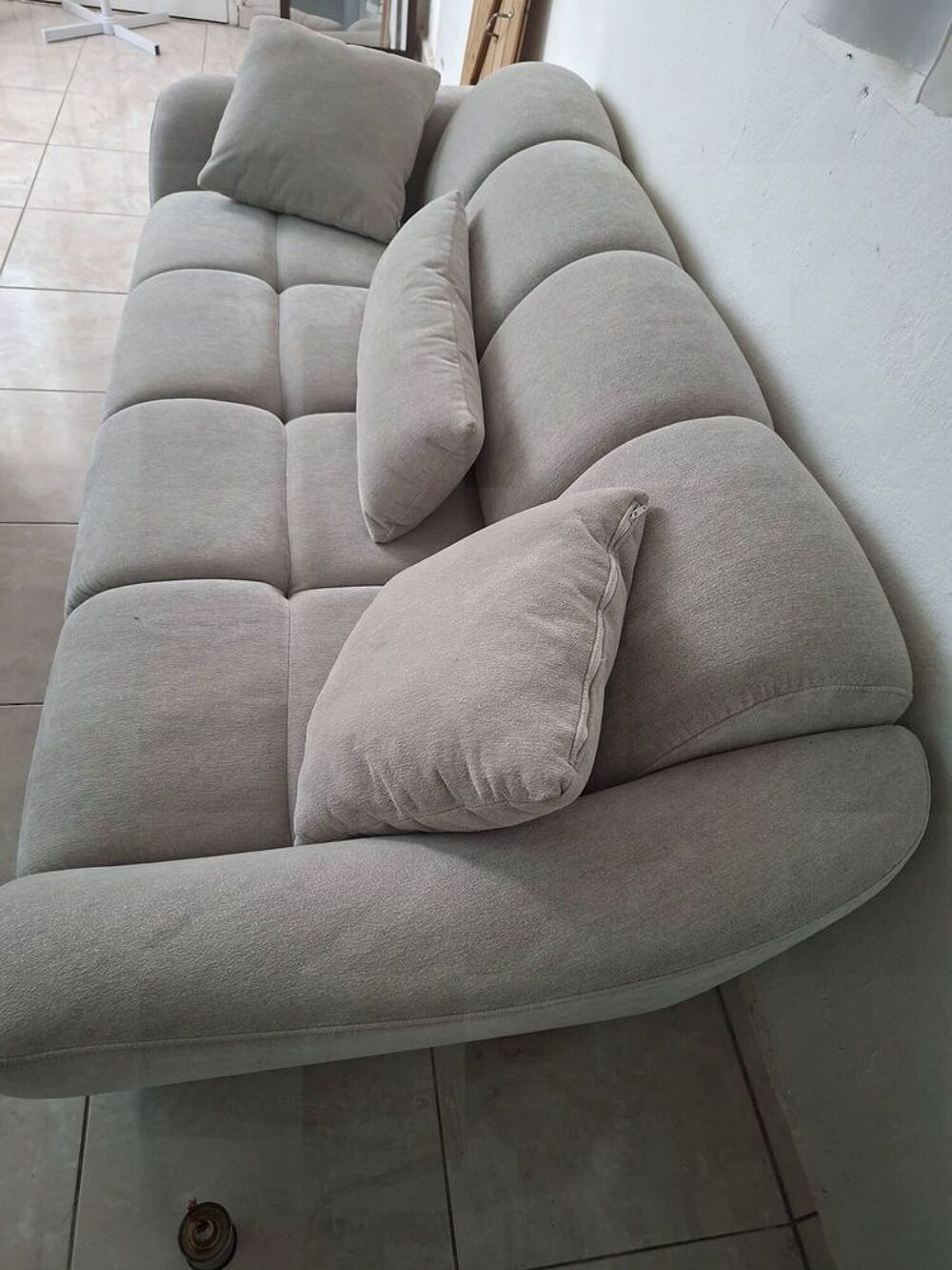 Banquette beige - Tr&egrave;s bon &eacute;tat Meubles