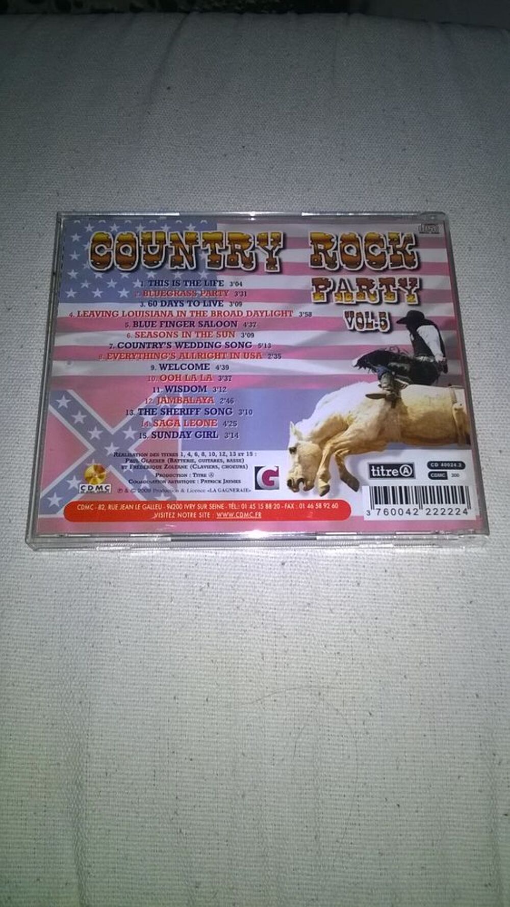 CD Country Rock Party
Vol. 5
2009
Excellent etat
This Is CD et vinyles