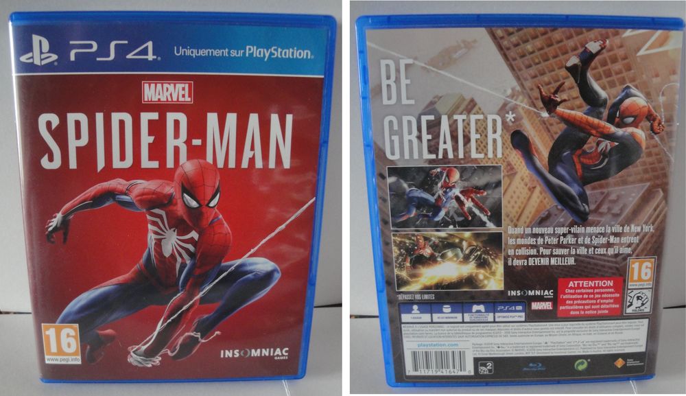 Spider-man - PS4 Consoles et jeux vidos