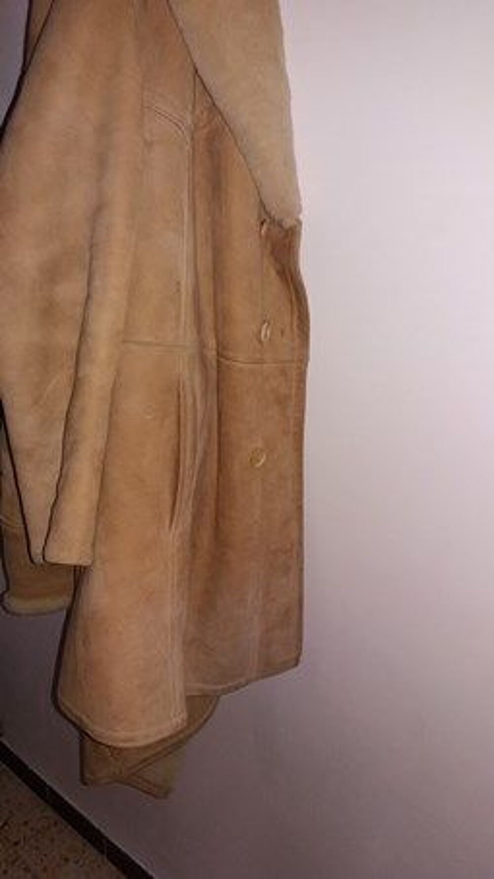VESTE Trois/Quart - Mouton Retourn&eacute; Vêtements