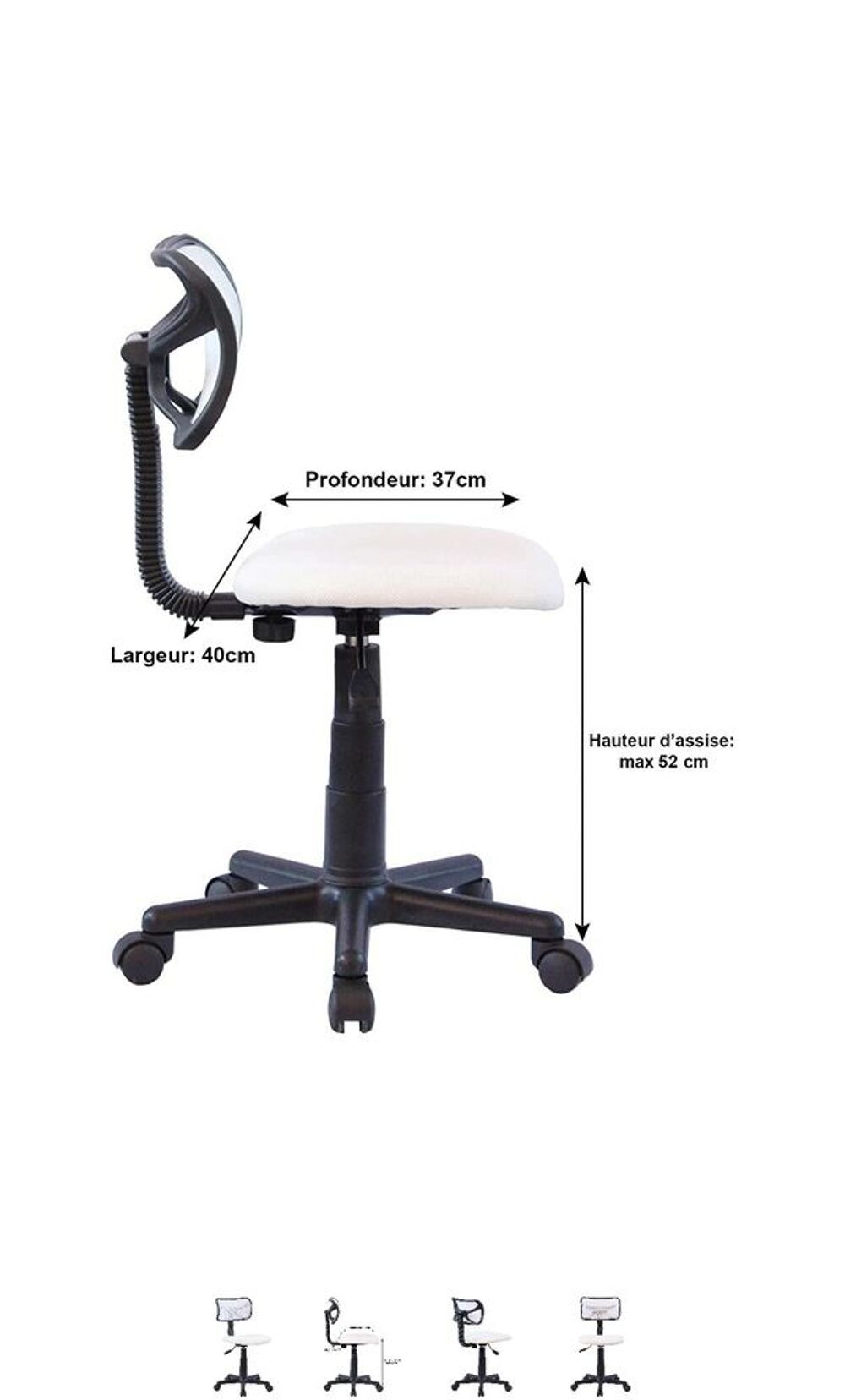 chaise de bureau enfant Mobilier enfants