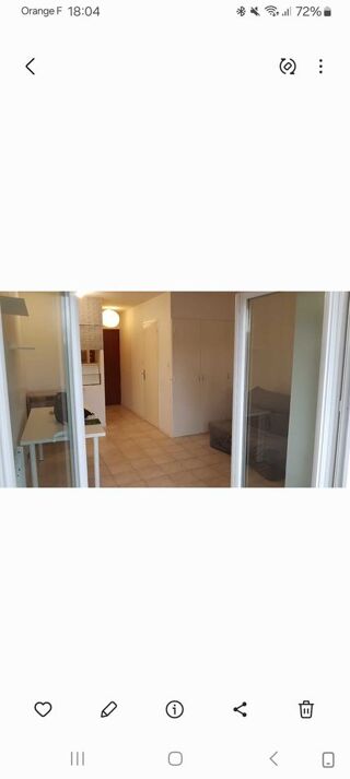  Appartement � louer 1 pi�ce 27 m� Martigues