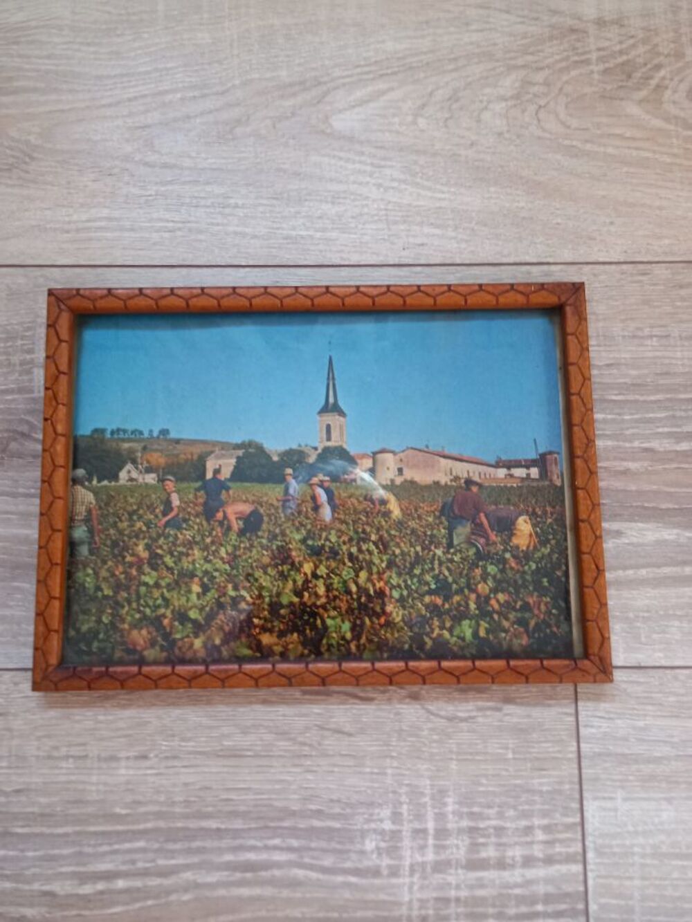 Cadre ancien bois taille 25 x 18 Décoration