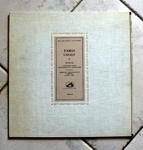 LP Pablo CASALS (Dvorak) Concerto pour violoncelle 18 Argenteuil (95)