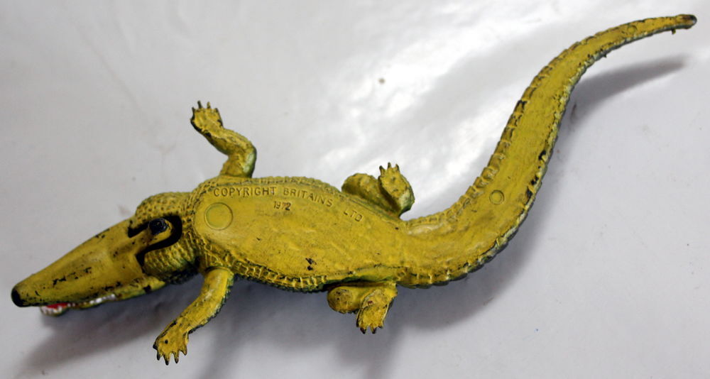Crocodile BRITAINS gueule modulable 1972 Jeux / jouets