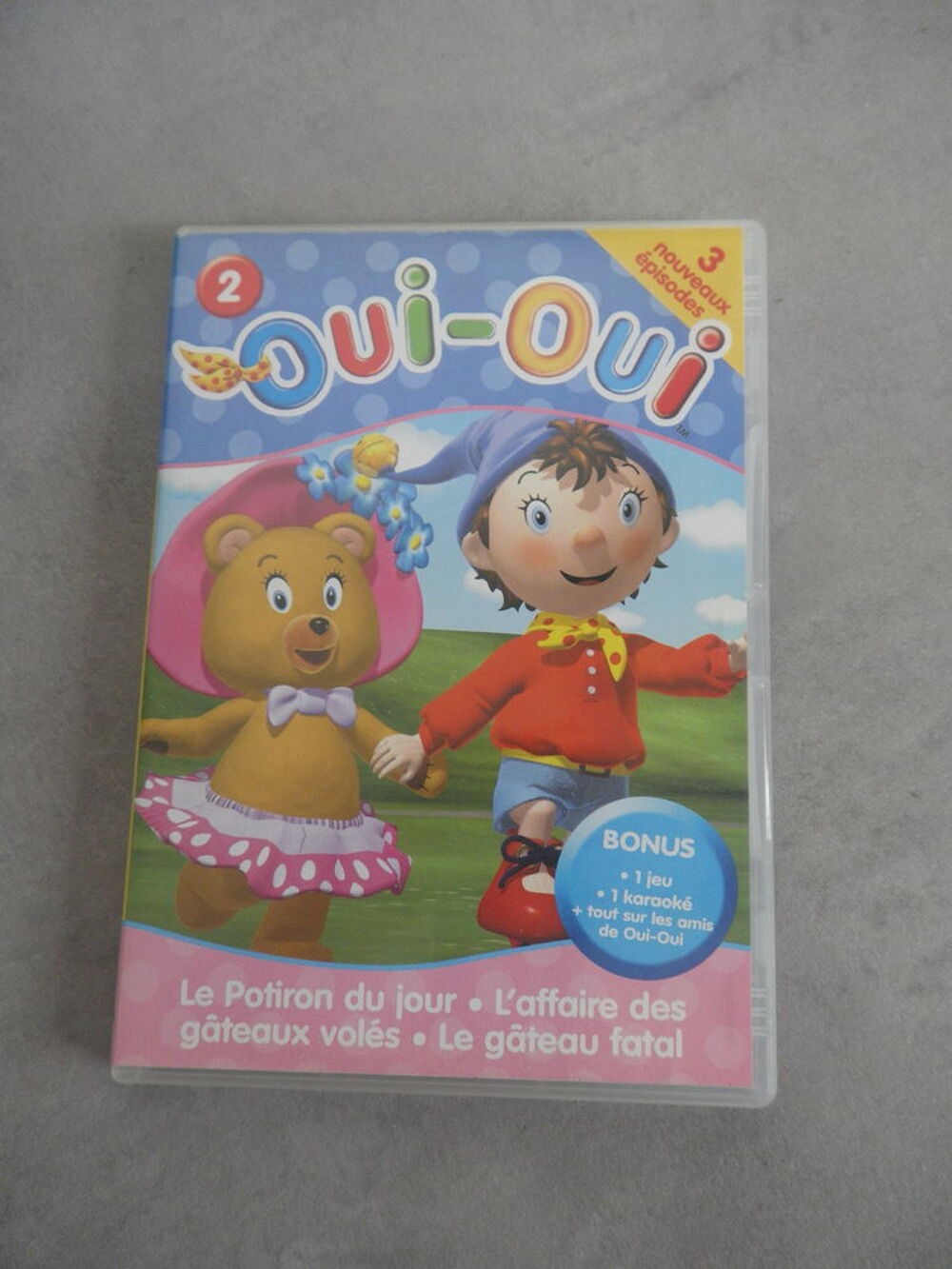 3 DVD OUI OUI vol 2 ? 3 et 4 DVD et blu-ray