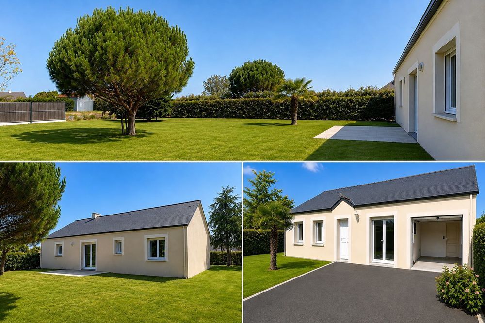 Vente Maison Maison de 100M2, 4 pièces, jardin clos sud/ouest Pouillé-les-côteaux
