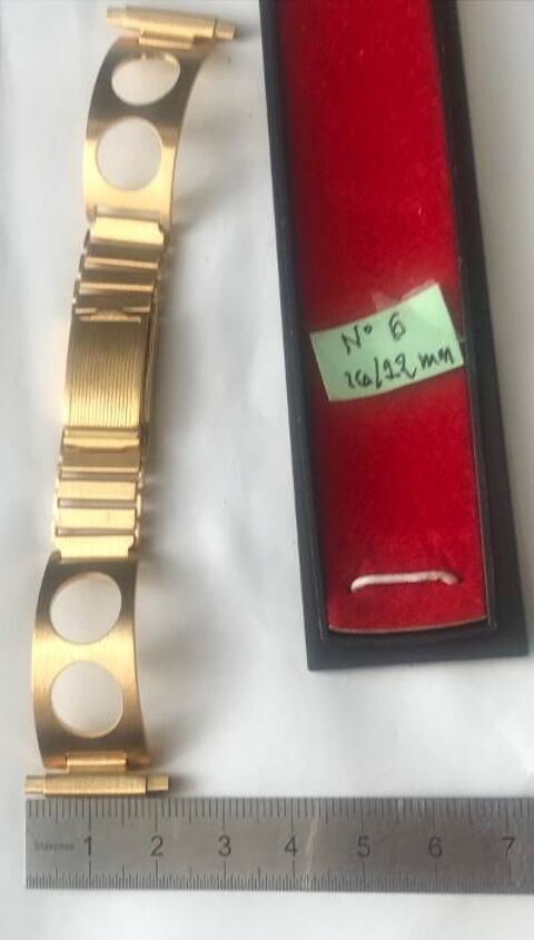 Bracelet de montre en plaqu OR style Rallye 16/22mm NEUF 10 Dinan (22)