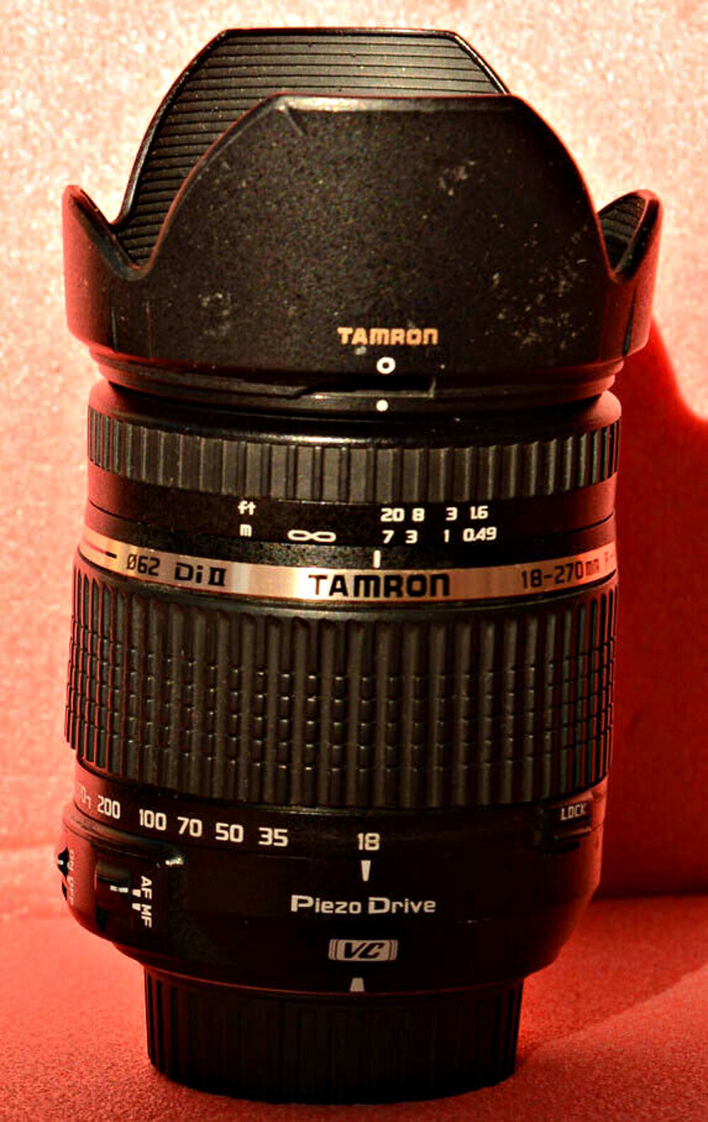 Objectif Tamron 18-270 mm monture NIKON Photos/Video/TV