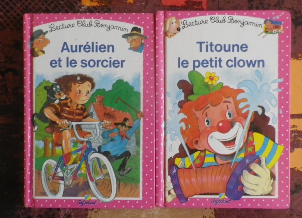 LOT DE 2 LECTURE CLUB BENJAMIN N&deg;11 ET 15 Livres et BD