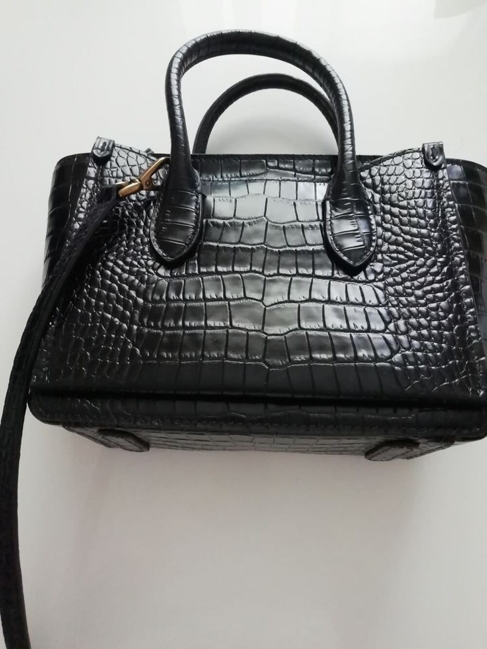 sac &agrave; main bandouli&egrave;re Ralph Lauren neuf Maroquinerie