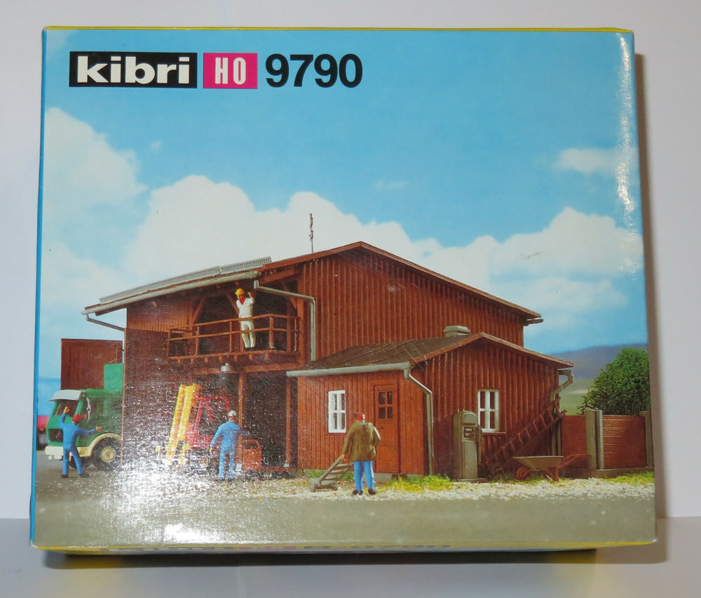  4 maquettes train &eacute;lectrique HO faller kibri 