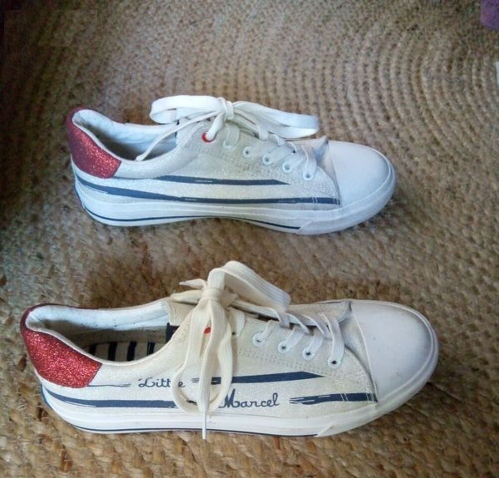 baskettes Little Marcel comme neuf - taille 41 Chaussures