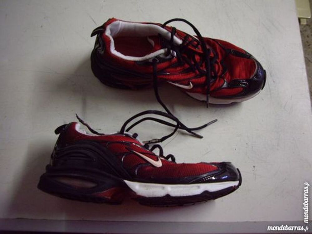 Joggers &agrave; lacets Rouge/Noir pt 40 Chaussures