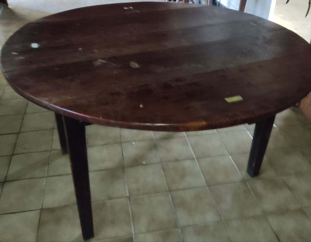 Table ronde ancienne Meubles