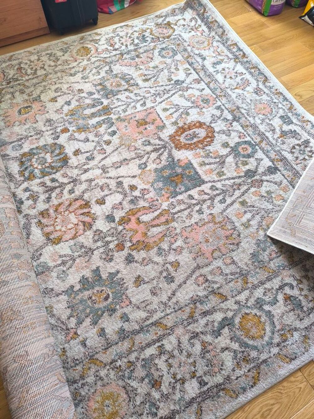 Grand tapis de salon style oriental ? 2 m x 2,75 m Décoration