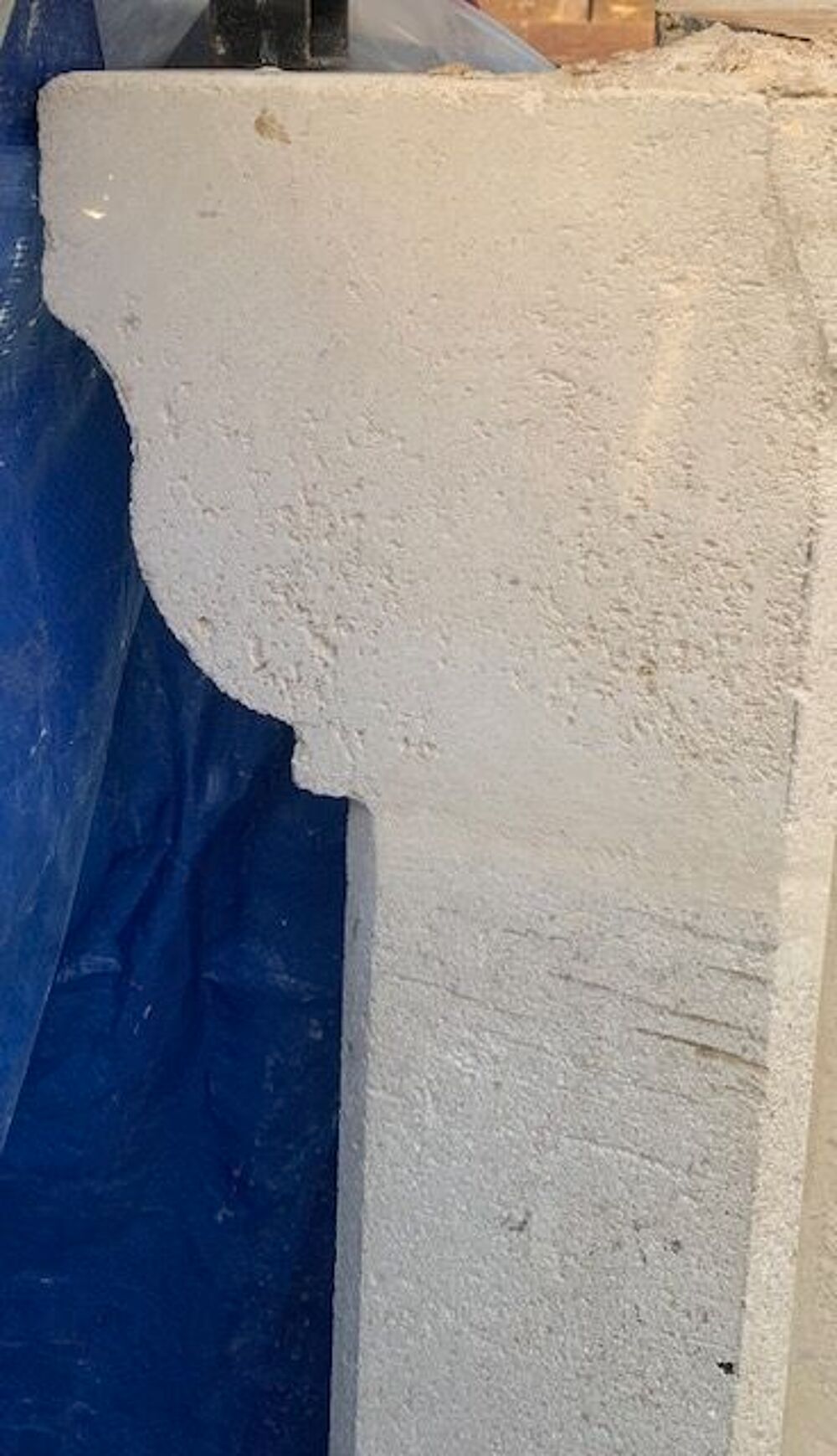 Colonne pierre personnaliser Bricolage