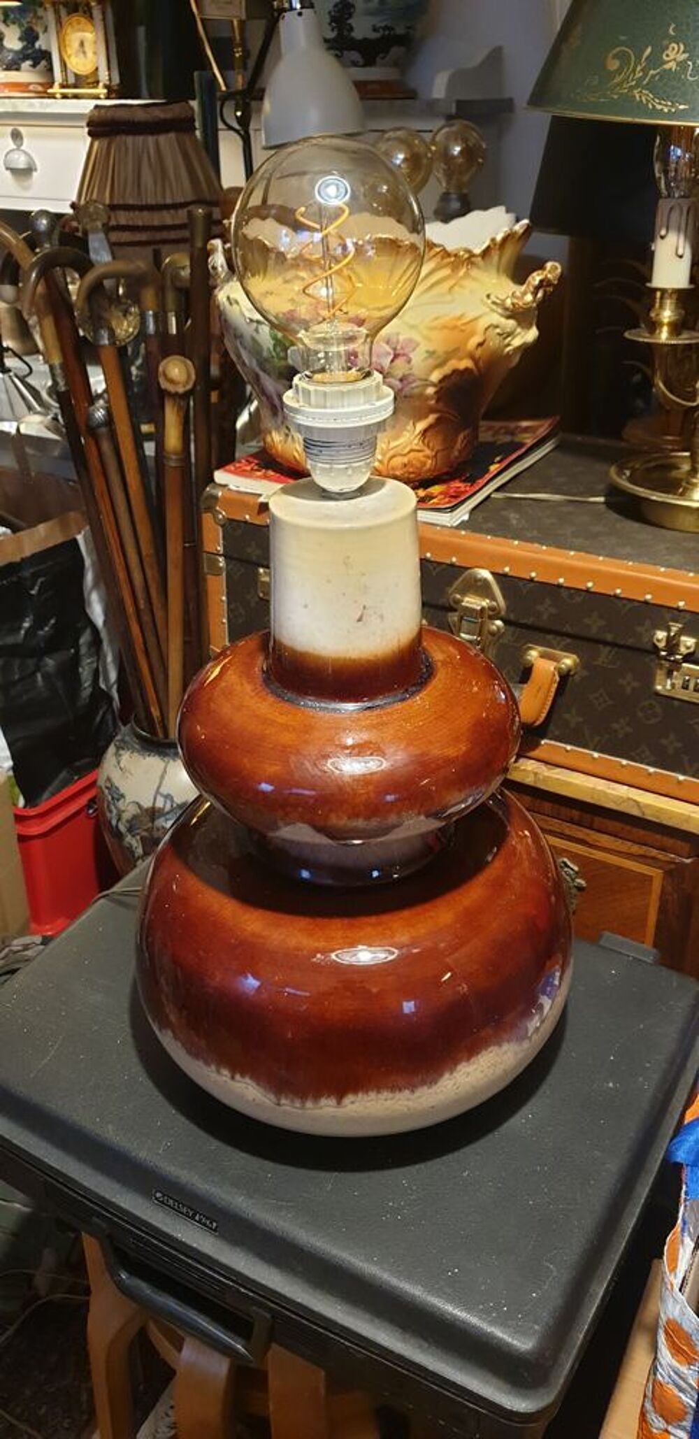Pied de lampe vintage Décoration