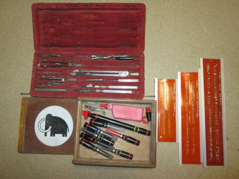 Ensemble mat�riel de dessin industriel 22 Chauriat (63)