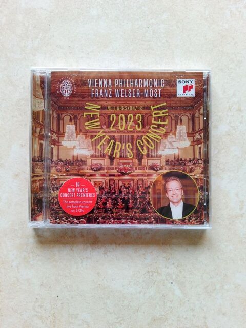 CD New year's concert 2023 - Frank Welser-Mst (Neuf) 15 Ardoix (07)