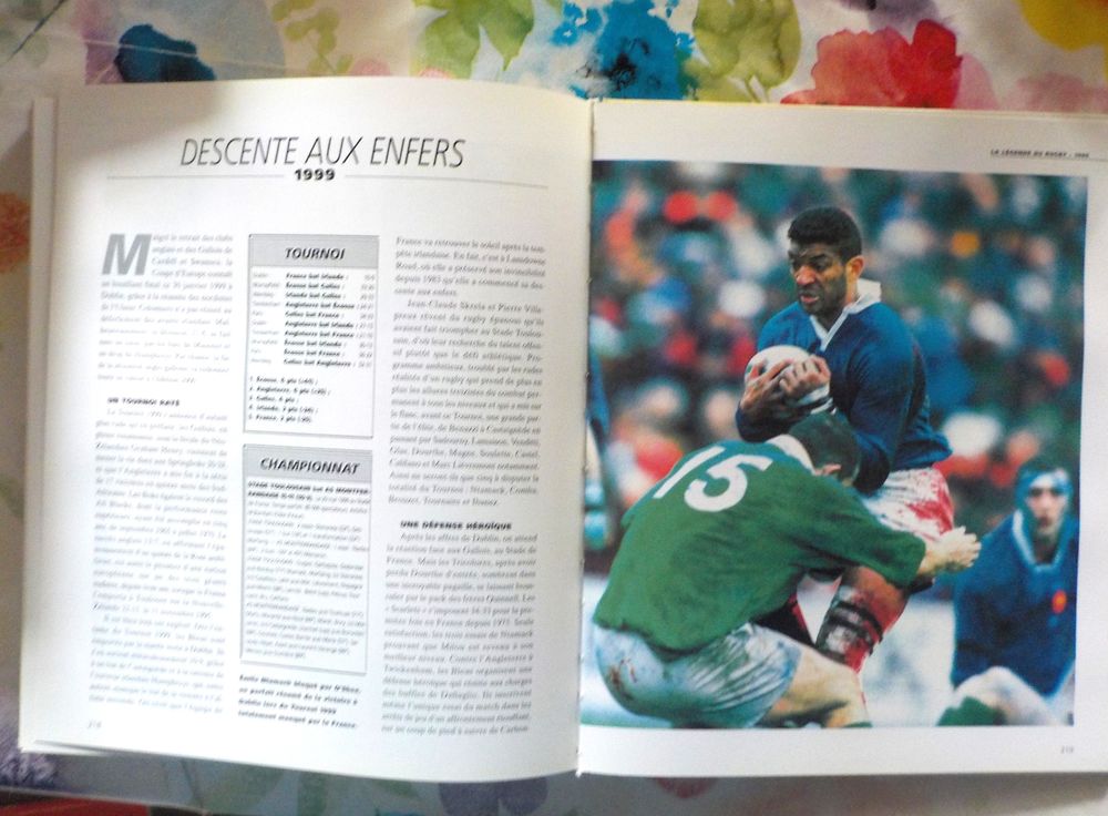 LA LEGENDE DU RUGBY par Henri GARCIA Ed. Minerva Livres et BD
