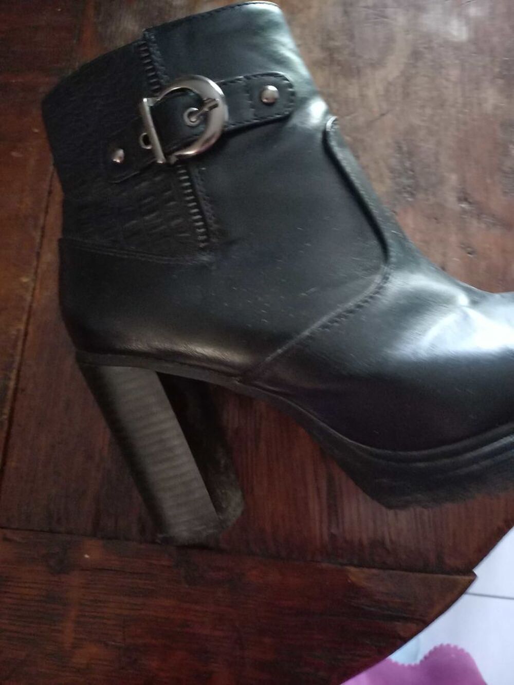 bottines cuir Chaussures
