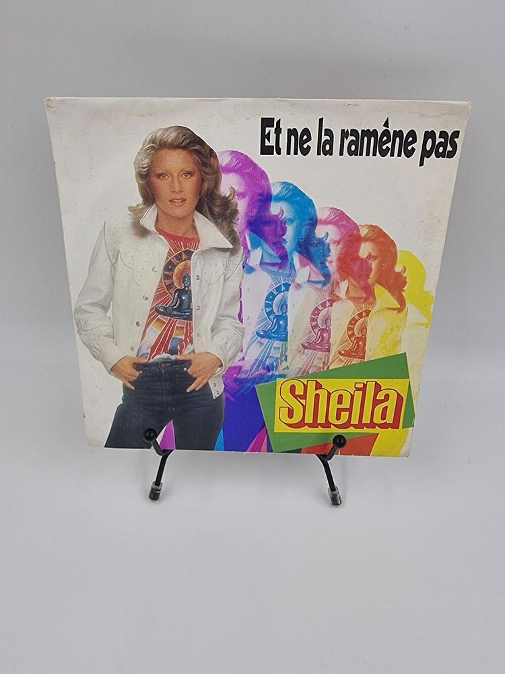 Vinyle 45 tours Sheila : Et ne la Ram&egrave;ne pas avec fourreau CD et vinyles