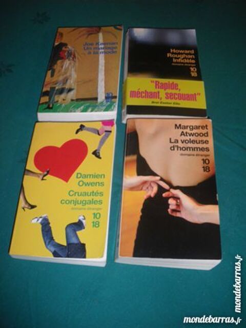 4 livres aux Editions 10/18 (6) 18 Tours (37)