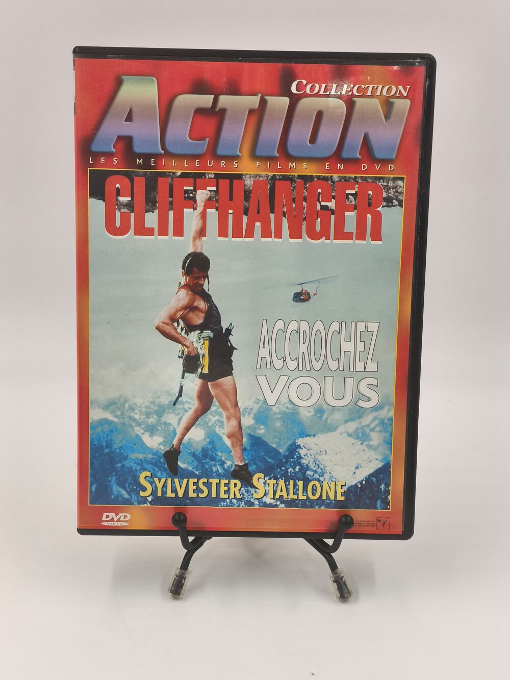 Film DVD Cliffhanger en boite DVD et blu-ray