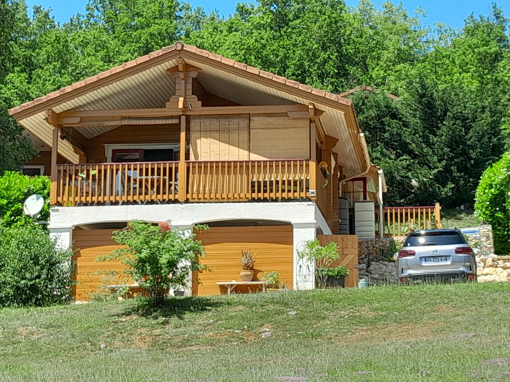 Vente Chalet Chalet atypique en bois dans parc 7 hectares MAUROUX 46 Mauroux