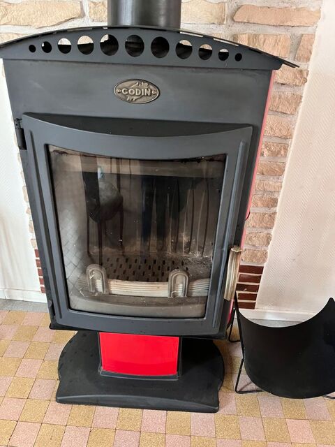 Superbe Po�le � bois GODIN  15 kw 1380 Beauvais (60)