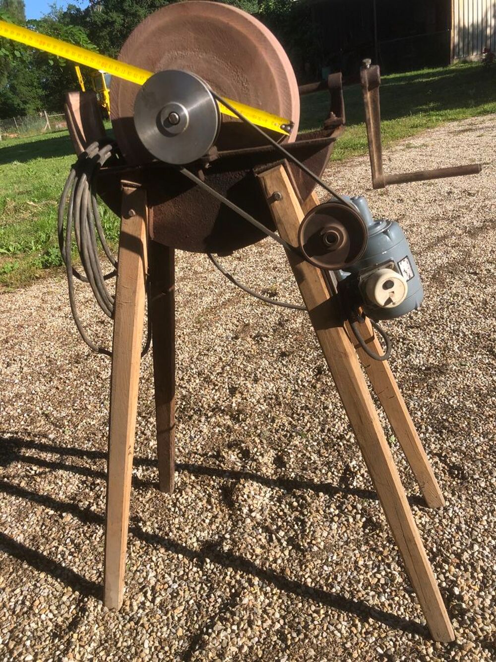 Meule d'affutage &agrave; eau Bricolage