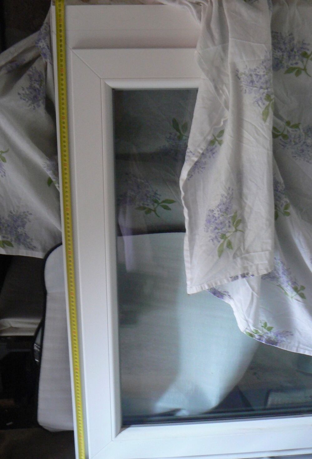 Fen&ecirc;tre double vitrage en PVC gris argent 7001 Bricolage