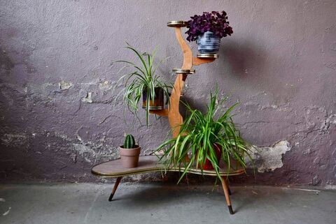 Trs grand Porte plantes ou console XXL de style vintage 180 Wintzenheim (68)