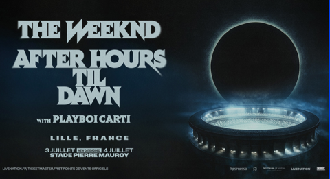 CONCERT THE WEEKND - LILLE SAMEDI 4 JUILLET 2026 - CARRE OR 150 Saint-Galmier (42)