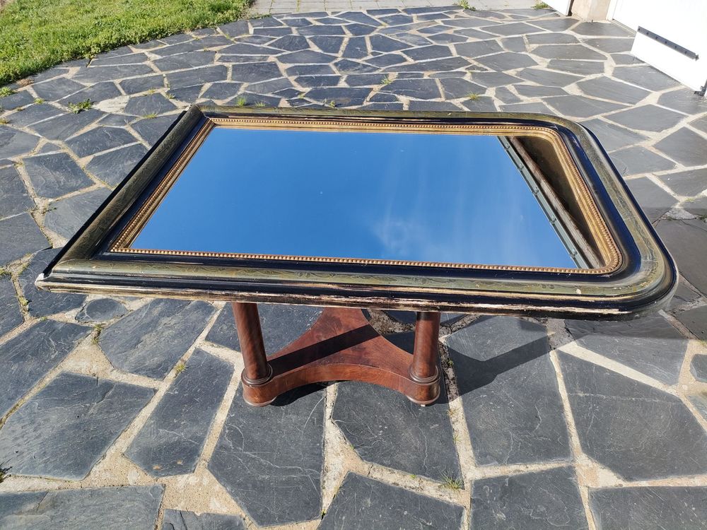 Grand Miroir ancien style Louis Philippe Décoration
