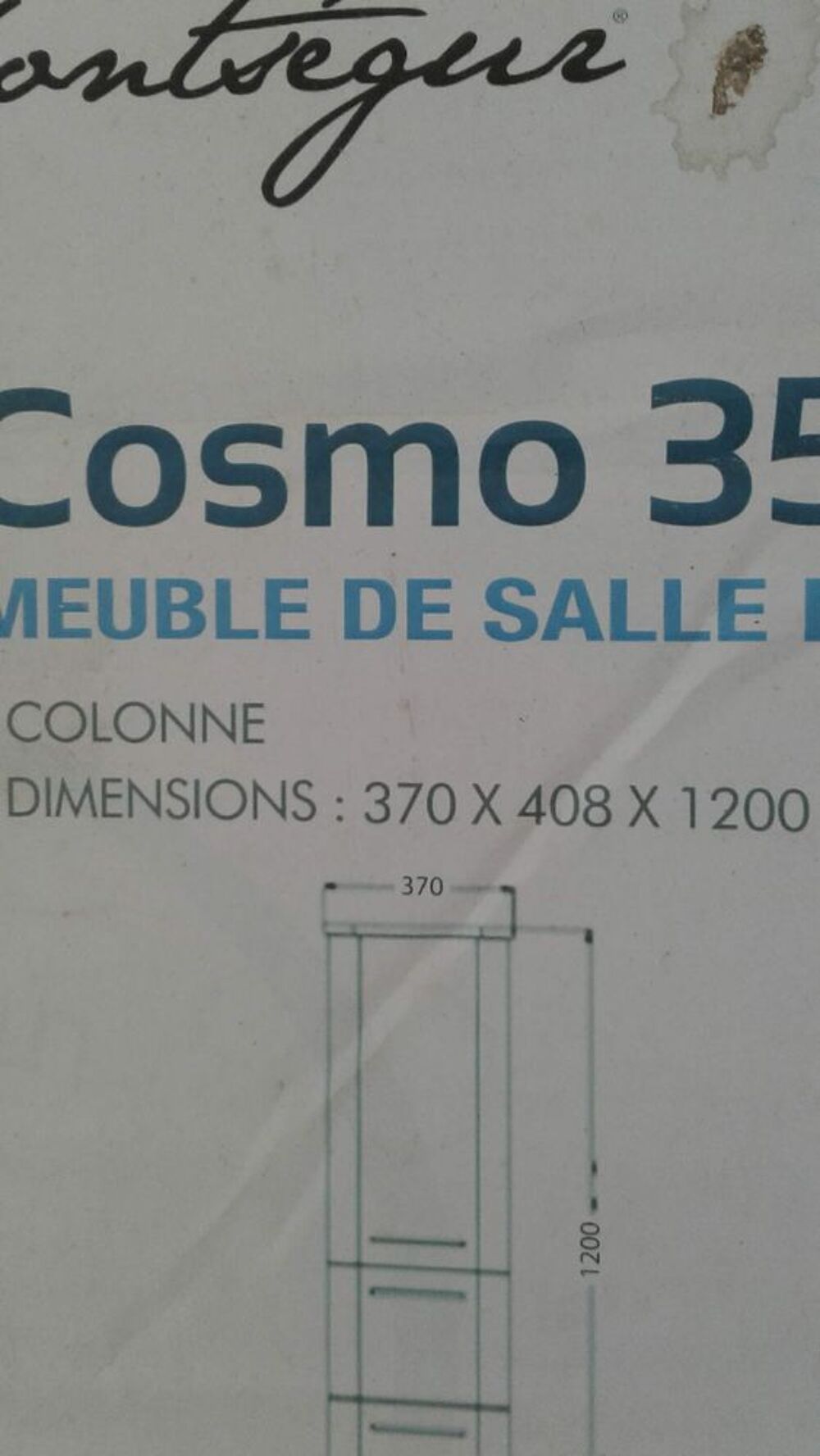 Meuble de salle de Bain &agrave; Suspendre (Neuf) Meubles