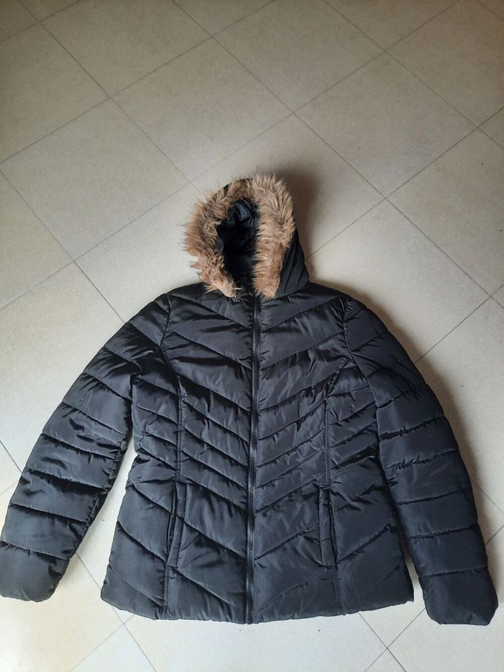 blouson doudoune noir Vêtements