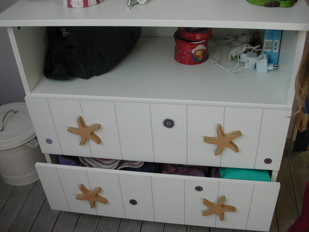 Commode &agrave; langer avec plan &agrave; langer amovible Meubles