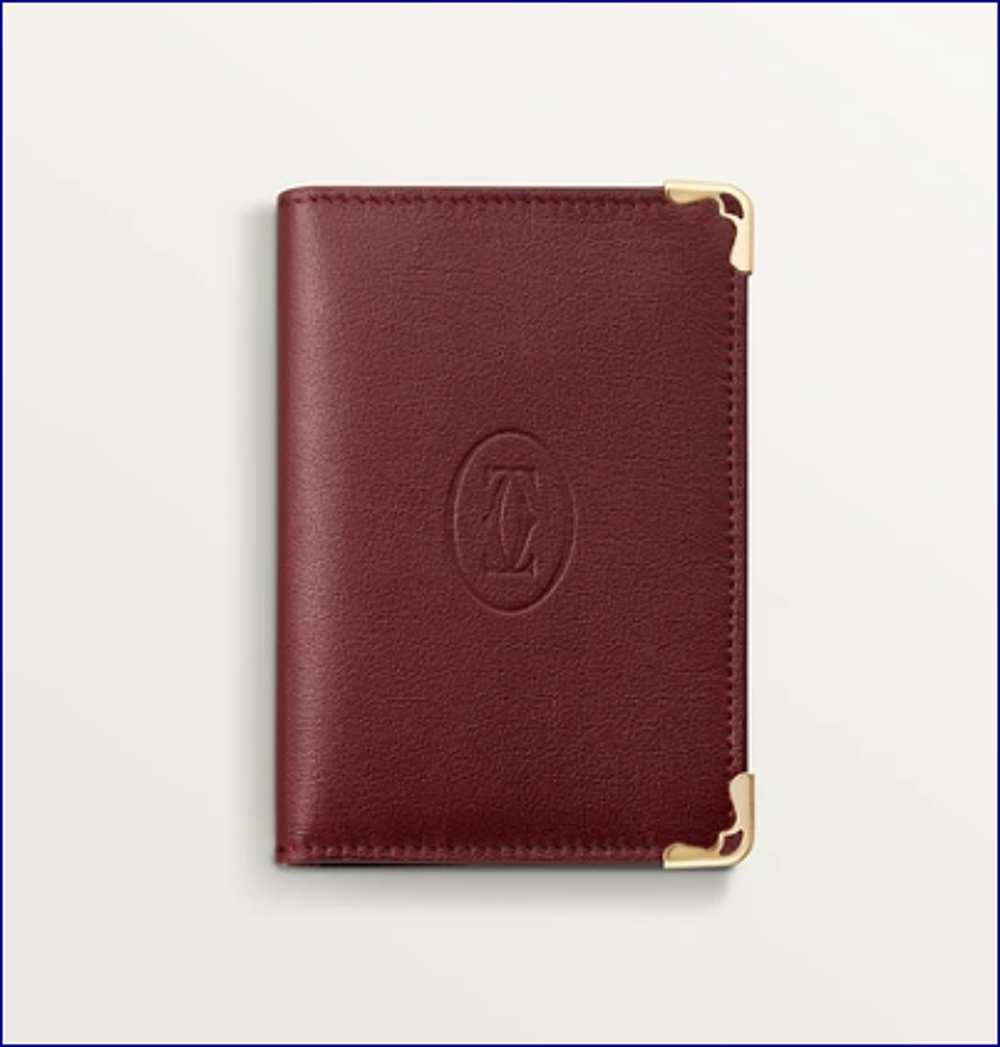 Le porte-cartes Must de Cartier Maroquinerie